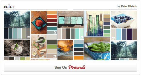 Pinterest Color Board